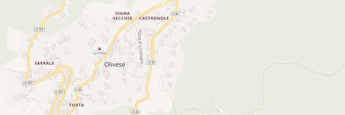 Plan du 5167 Valdo à Olivese