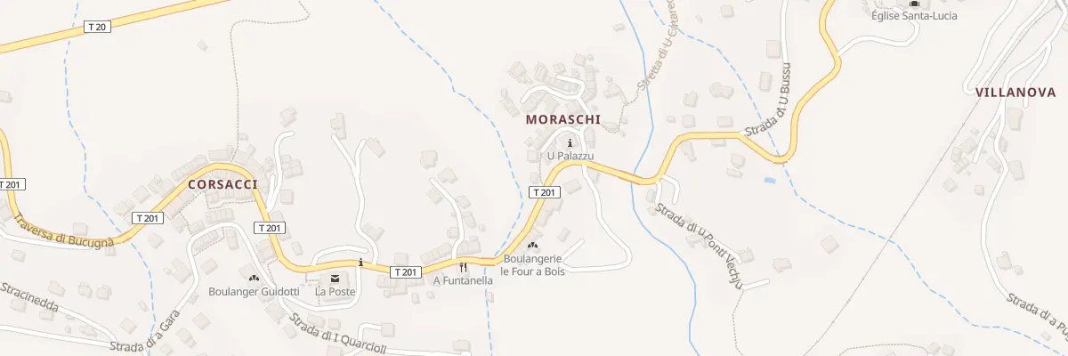 Plan du 5152 Moraschi à Bocognano