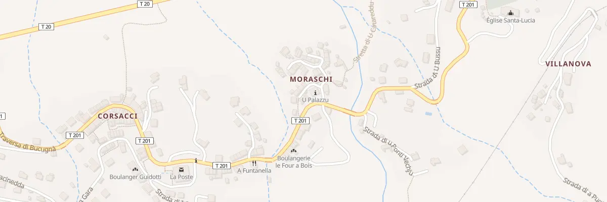 Plan du 5155 Moraschi à Bocognano