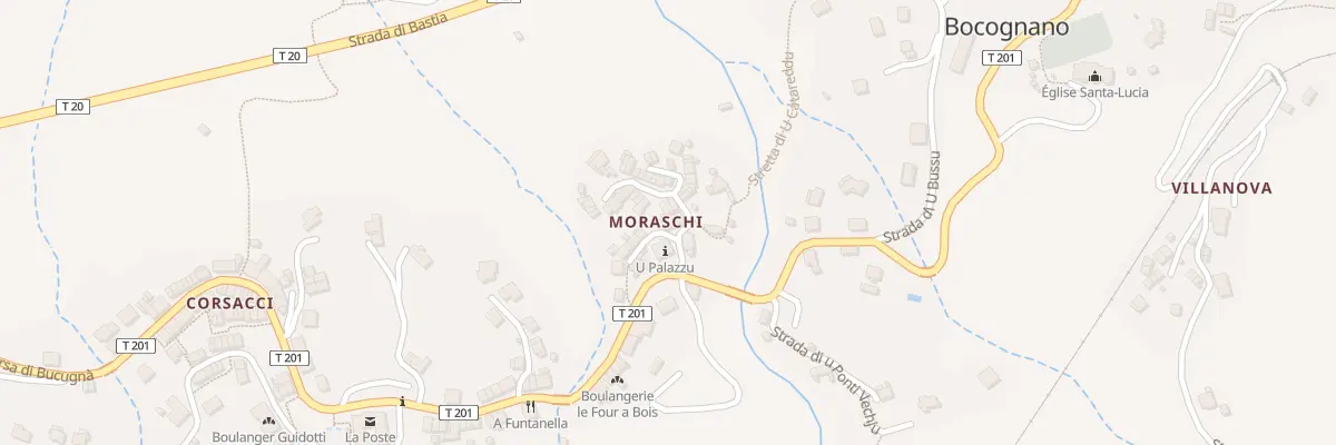 Plan du 5113 Moraschi à Bocognano