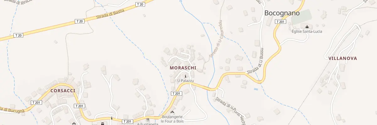 Plan du 5115 Moraschi à Bocognano