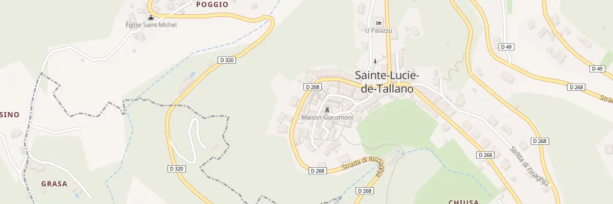 Plan du 5039 Santa Lucia à Sainte-Lucie-de-Tallano
