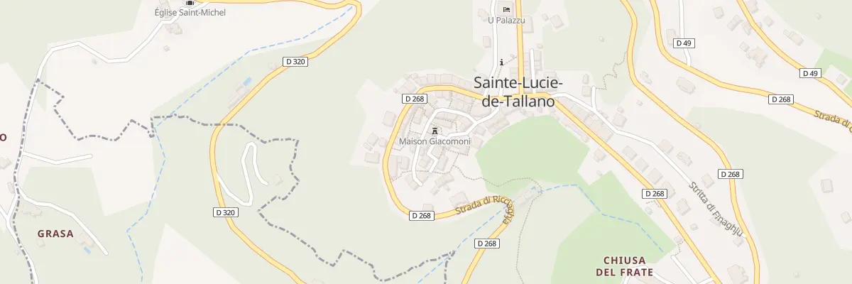 Plan du 5066 Santa Lucia à Sainte-Lucie-de-Tallano