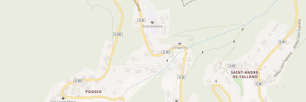 Plan du 5123 Porca Zonza à Sainte-Lucie-de-Tallano