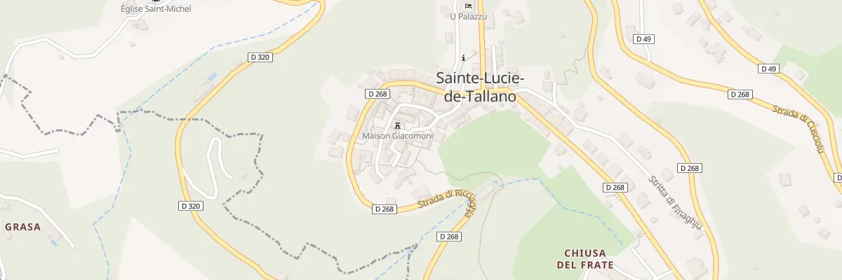 Plan du 5061 Santa Lucia à Sainte-Lucie-de-Tallano