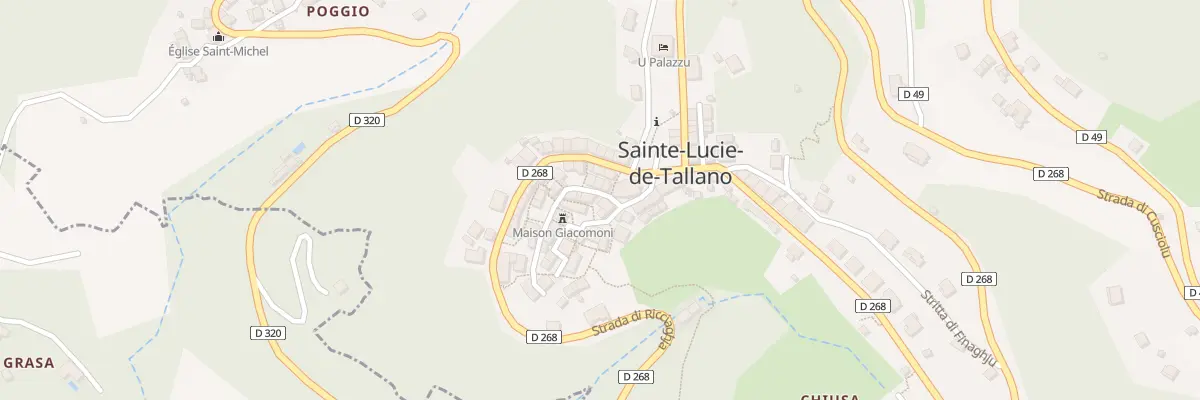 Plan du 5057 Santa Lucia à Sainte-Lucie-de-Tallano