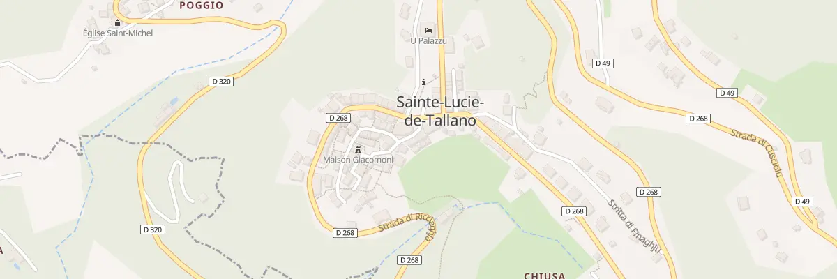Plan du 5082 Santa Lucia à Sainte-Lucie-de-Tallano