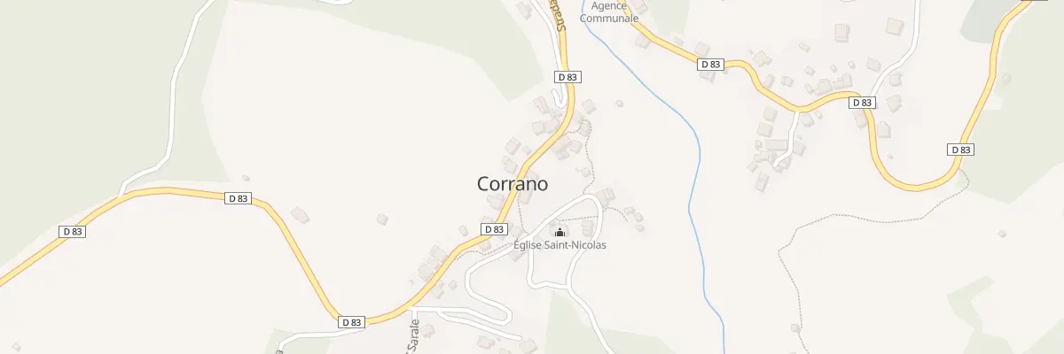 Plan du 5063 Corrano à Corrano