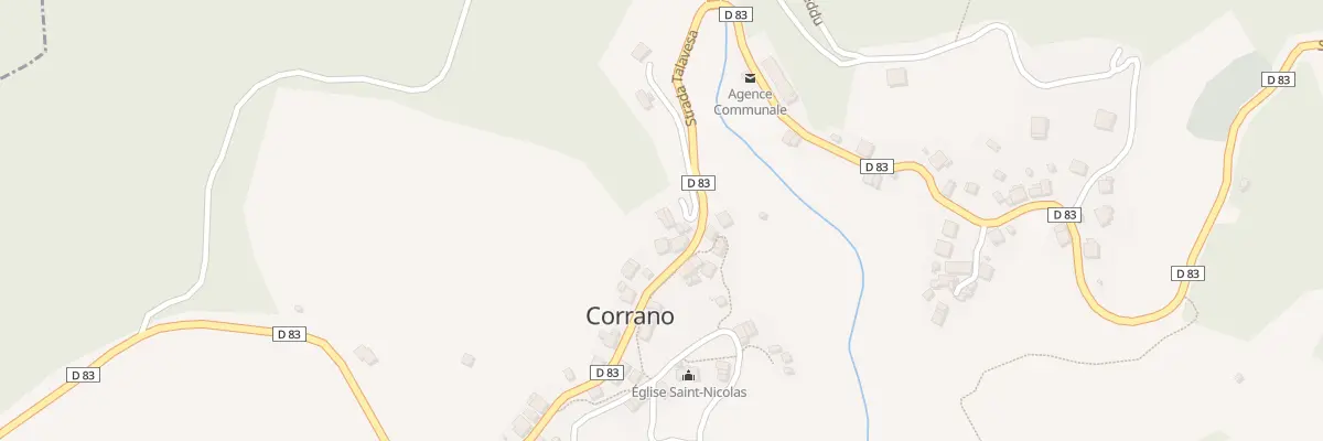 Plan du 5075 Corrano à Corrano