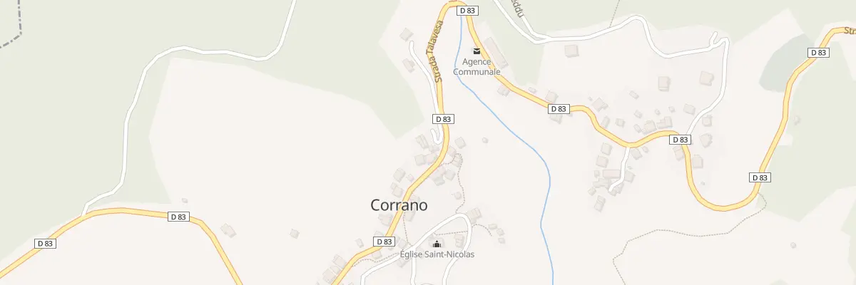 Plan du 5076 Corrano à Corrano