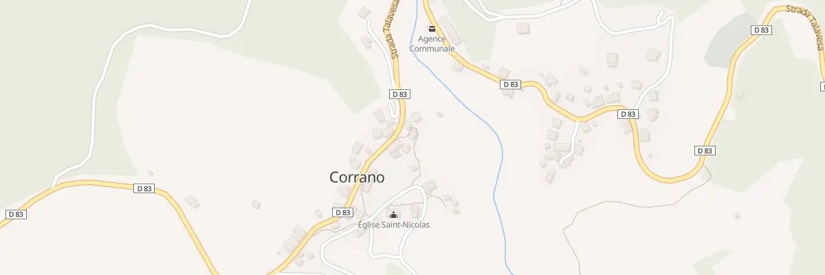 Plan du 5068 Corrano à Corrano