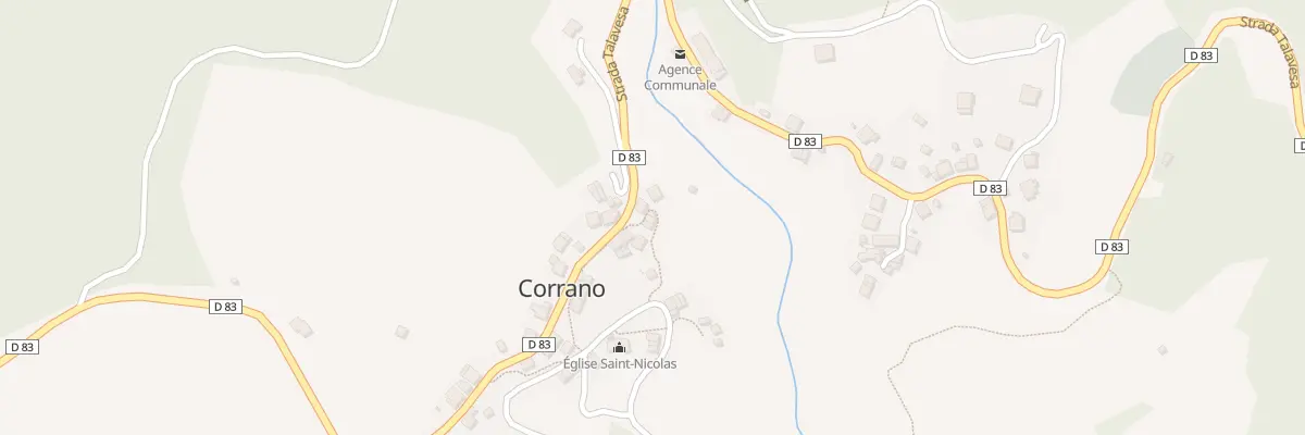 Plan du 5069 Corrano à Corrano