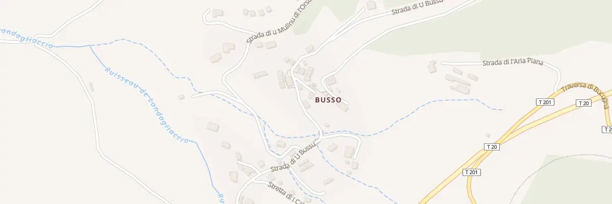 Plan du 5354 Busso à Bocognano