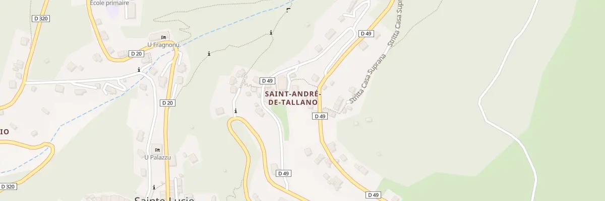 Plan du 5146 Chiostra à Sainte-Lucie-de-Tallano