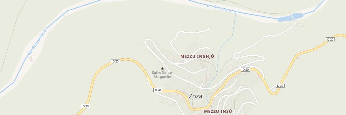 Plan du 5071 Castagnetto à Zoza