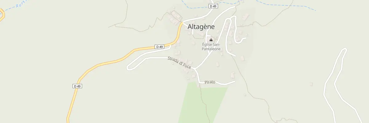 Plan du 5045 Foce à Altagène