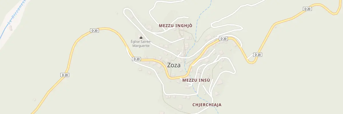 Plan du 5000 Zoza à Zoza