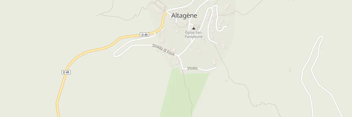 Plan du 5038 Foce à Altagène