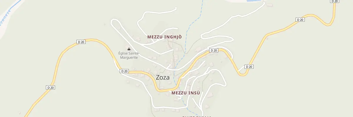 Plan du 5022 Zoza à Zoza