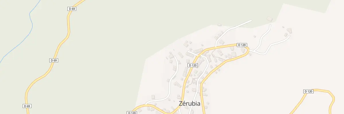 Plan du 5016 Zerubia à Zérubia