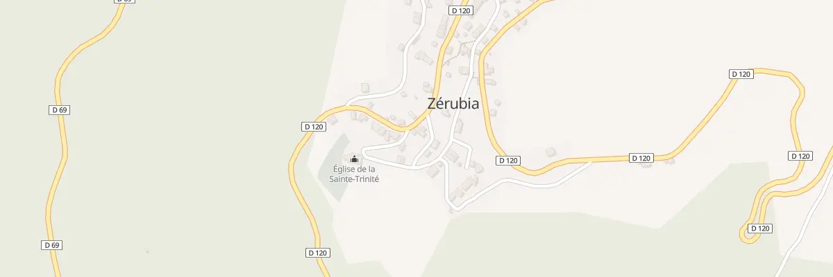 Plan du 5049 Zerubia à Zérubia