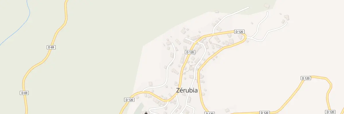 Plan du 5028 Zerubia à Zérubia