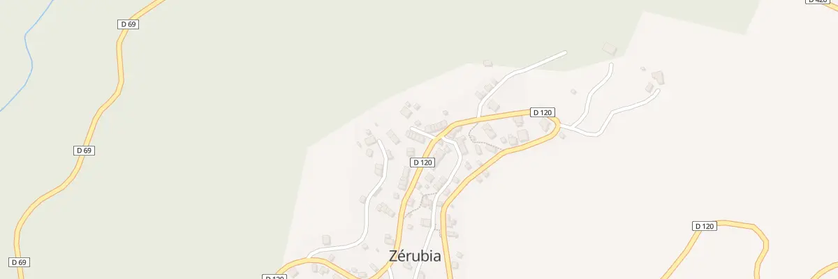 Plan du 5020 Zerubia à Zérubia