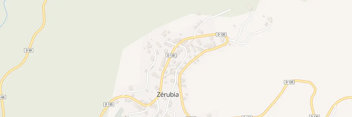Plan du 5068 Zerubia à Zérubia