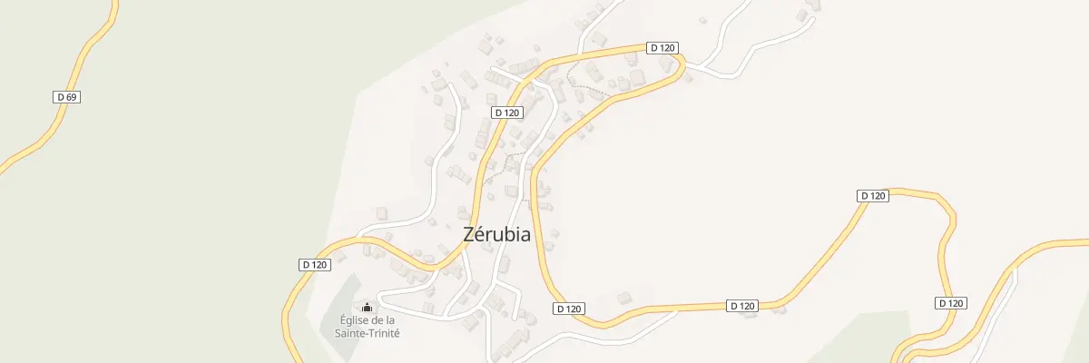 Plan du 5094 Zerubia à Zérubia