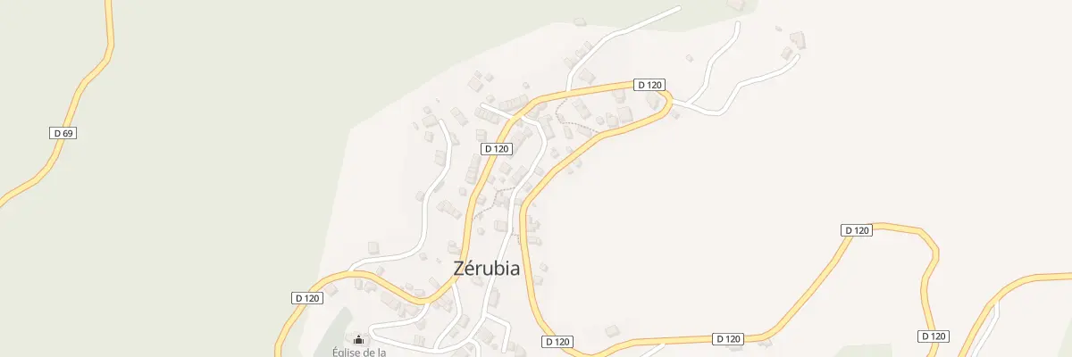 Plan du 5084 Zerubia à Zérubia