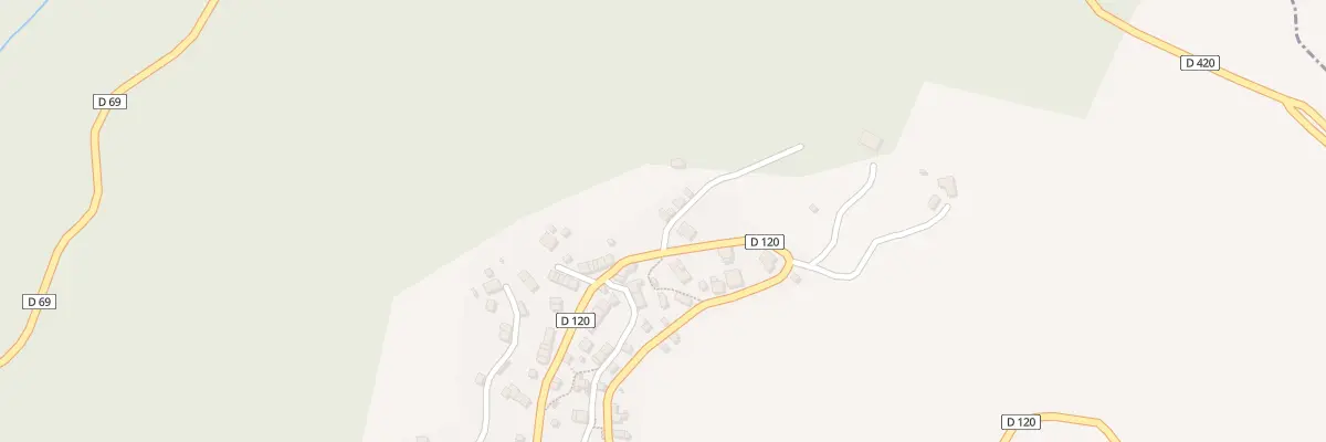Plan du 5006 Petrajola à Zérubia