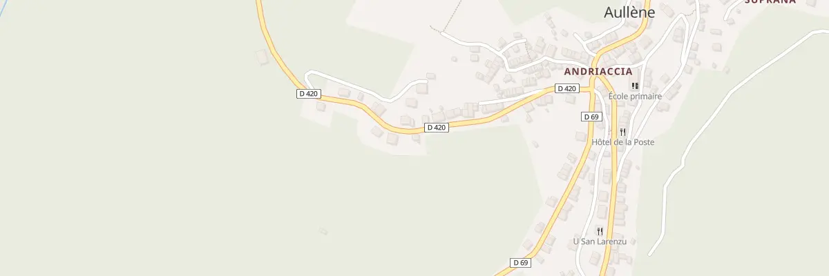 Plan du 5009 Vignaccia à Aullène