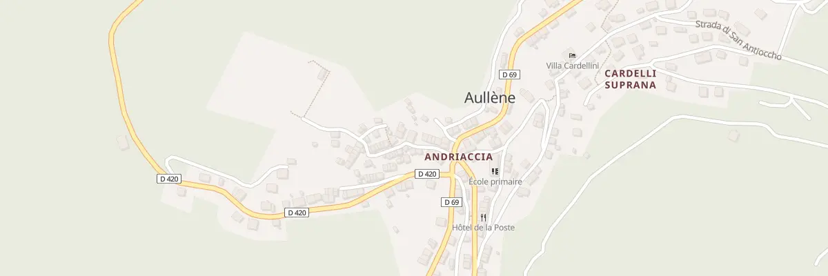 Plan du 5067 Andriaccia à Giuncheto