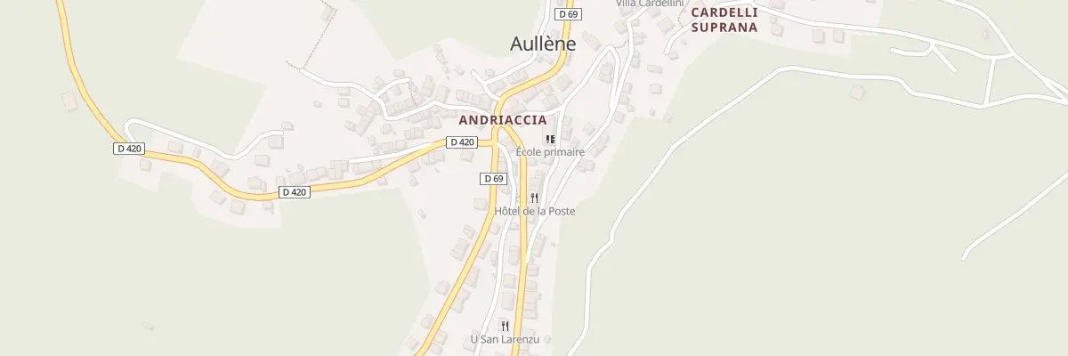 Plan du 5151 Castagneto à Aullène