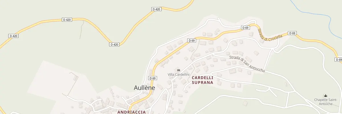 Plan du 5104 Crociella à Aullène