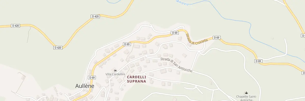 Plan du 5097 Crociella à Aullène