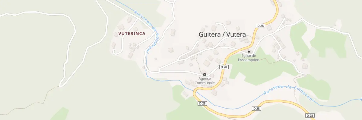 Plan du 5002A Maestracciu à Guitera-les-Bains
