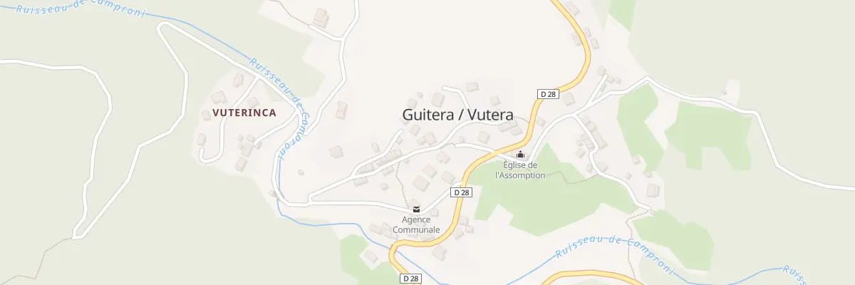Plan du 5011 Liccioli à Guitera-les-Bains