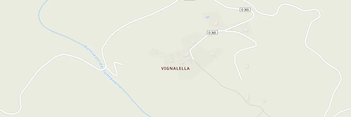 Plan du 5350 Vignalella à Levie