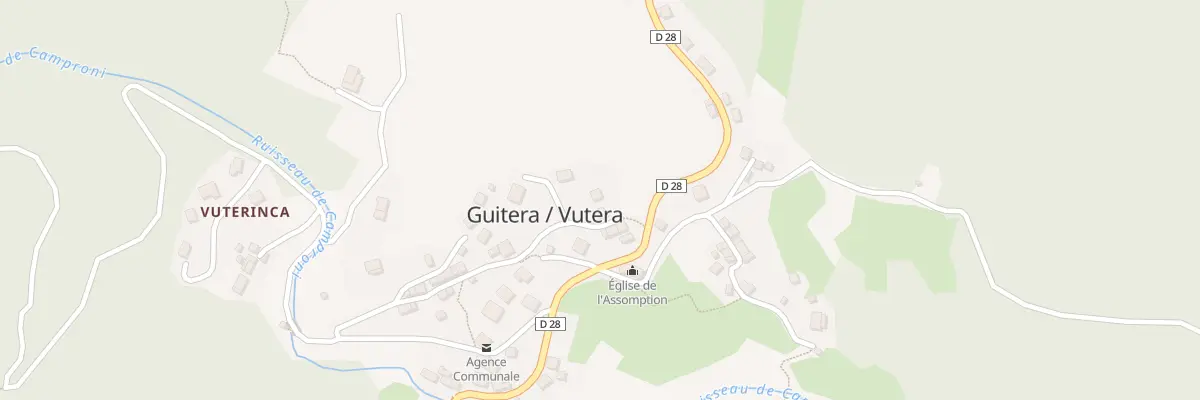 Plan du 5027C Signori à Guitera-les-Bains