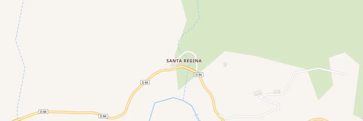Plan du 5158 Santa Regina à Corscia
