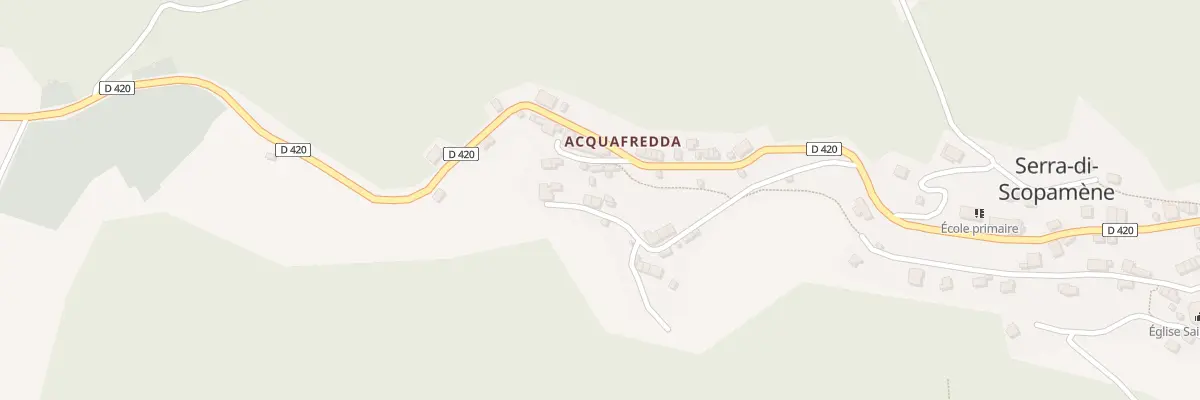 Plan du 5176 Perantone à Serra-di-Scopamène