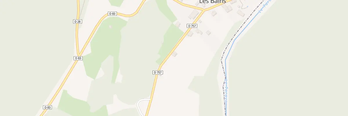 Plan du 5080 Caldane à Guitera-les-Bains