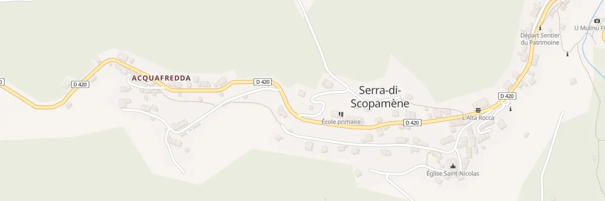 Plan du 5187 Alive à Serra-di-Scopamène