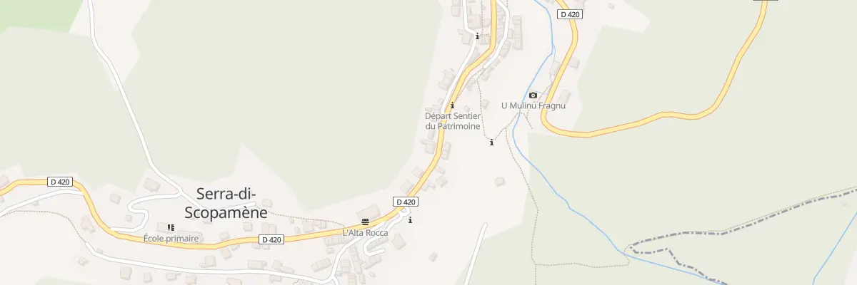 Plan du 5079 Costa à Serra-di-Scopamène