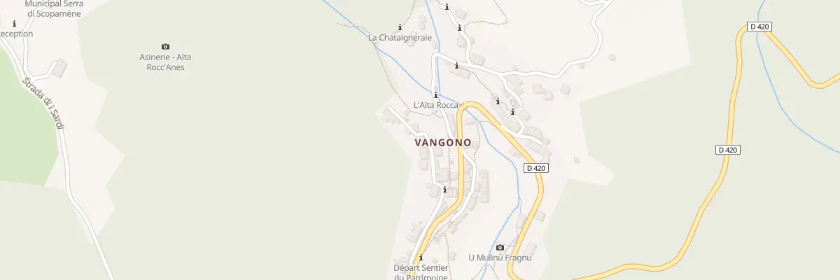 Plan du 5060 Chedipretto à Serra-di-Scopamène