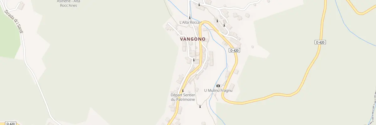 Plan du 5065 Chedipretto à Serra-di-Scopamène