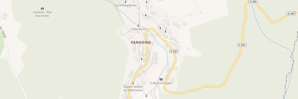 Plan du 5054 Poggio à Serra-di-Scopamène