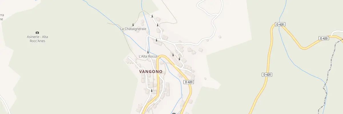 Plan du 5024 Piazza Majore à Serra-di-Scopamène