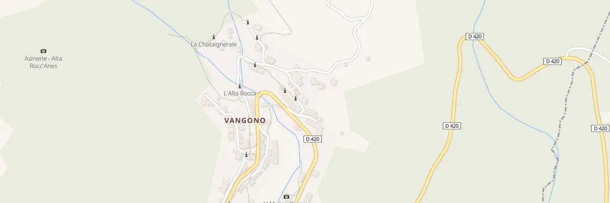 Plan du 5013 Vangono à Serra-di-Scopamène